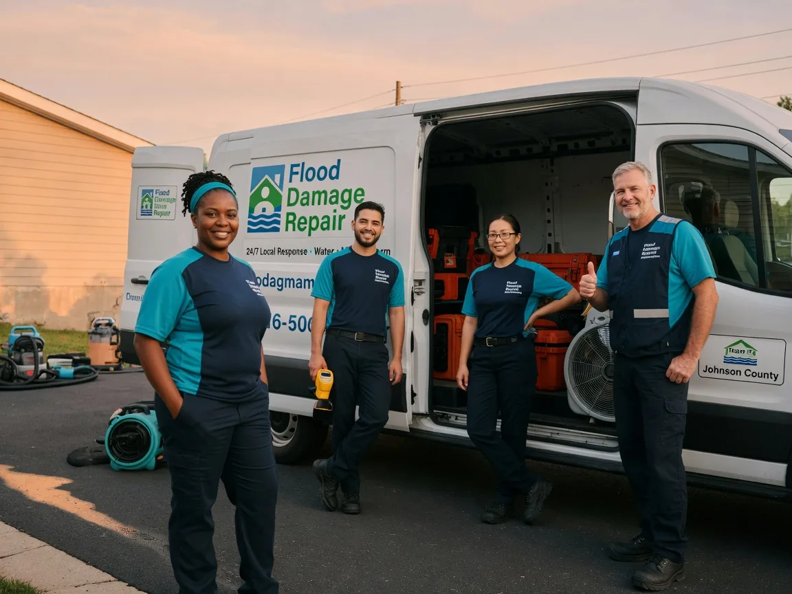 Water Damage Restoration company in Tovey, IL